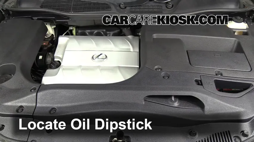 2010 Lexus RX350 3.5L V6 Oil Check Oil Level